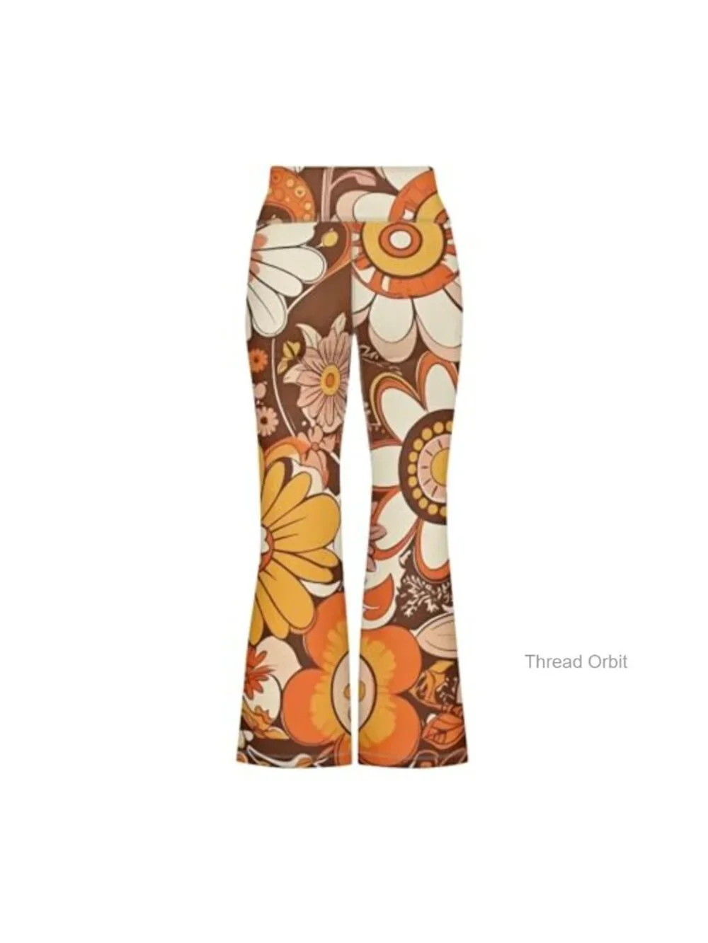 High Waist Girls Flare Yoga Pants Bell Bottom Leggings for Kids